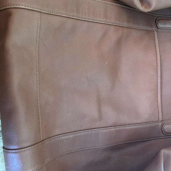 VINTAGE COACH Stunning maple leather duffle in immaculate condition - Picture 14 of 15